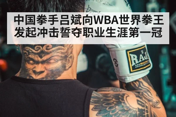 中国拳手吕斌向WBA世界拳王发起冲击誓夺职业生涯第一冠